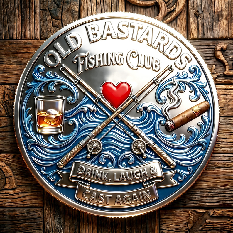 🎣Last Day 60% OFF - The Eternal Fisherman’s Challenge Coin