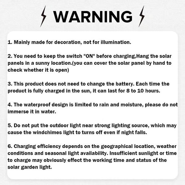 🦋Enhance Your Garden✨Creative Bird Design Solar Wind Chimes