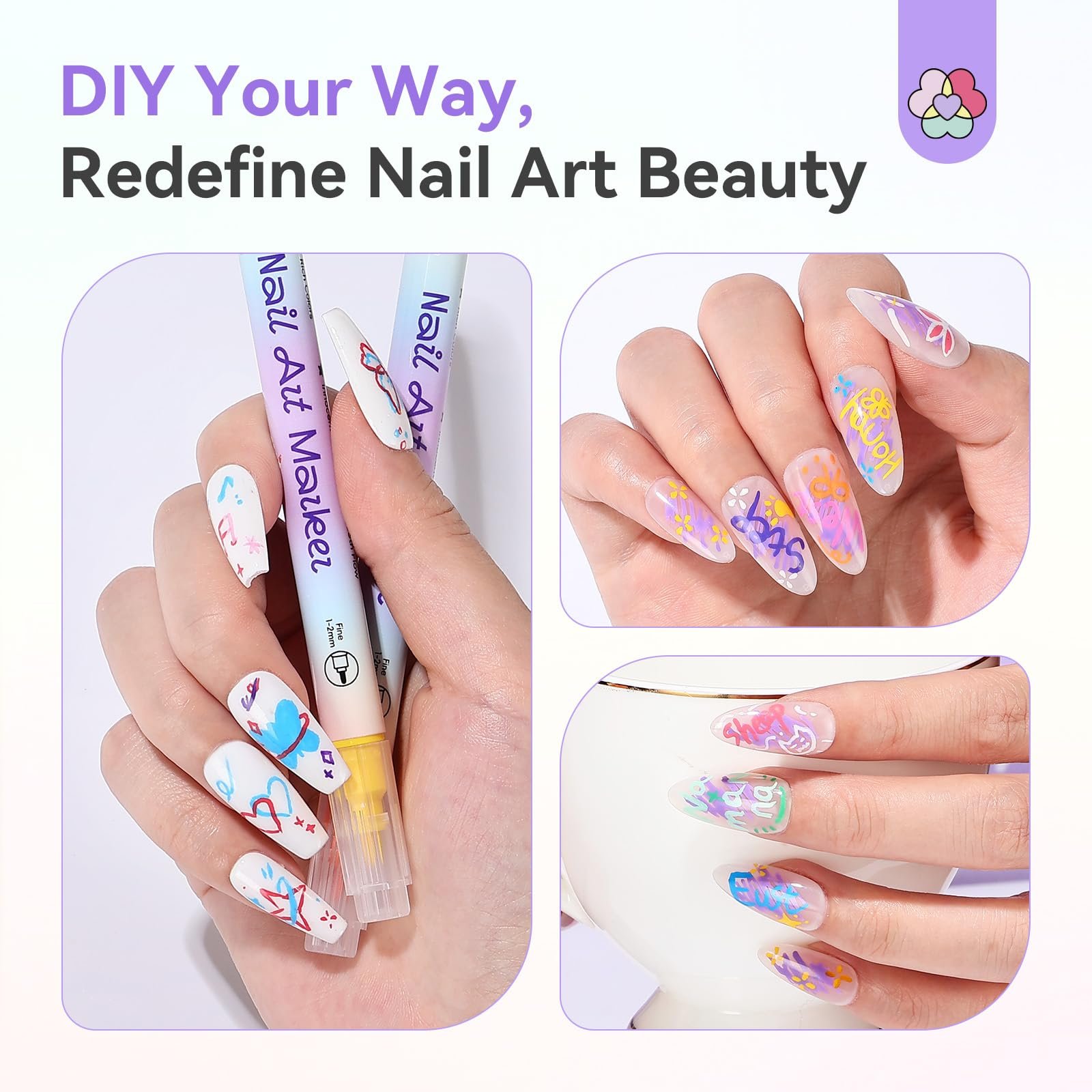Beginner Friendly Nail Pens