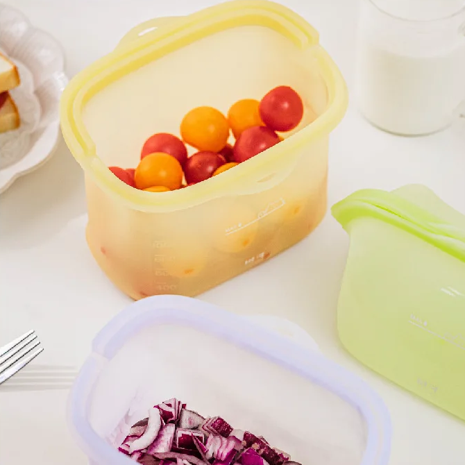 Stand-up Resealable Food Storage Bag