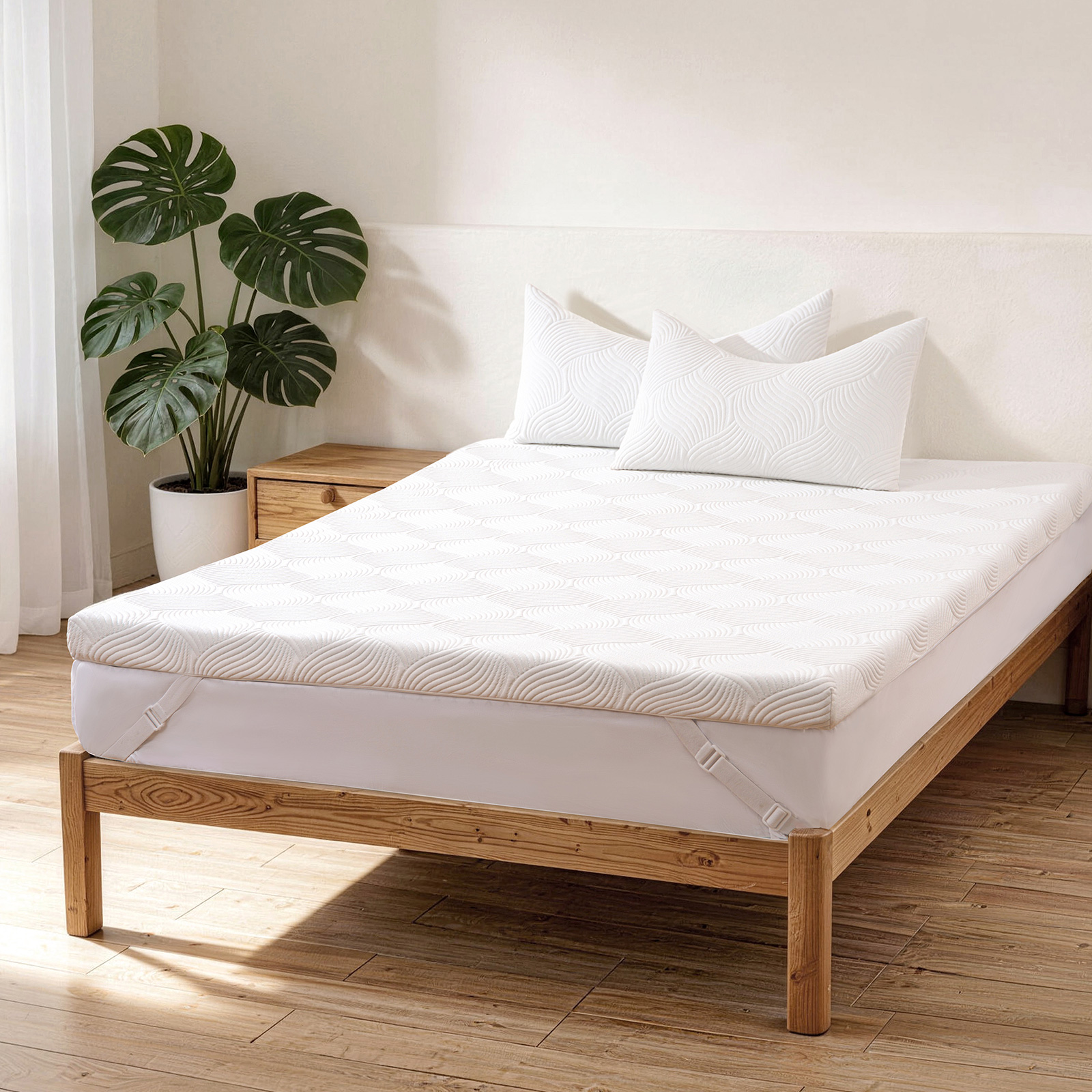 3" Dual-Firmness Mattress Topper