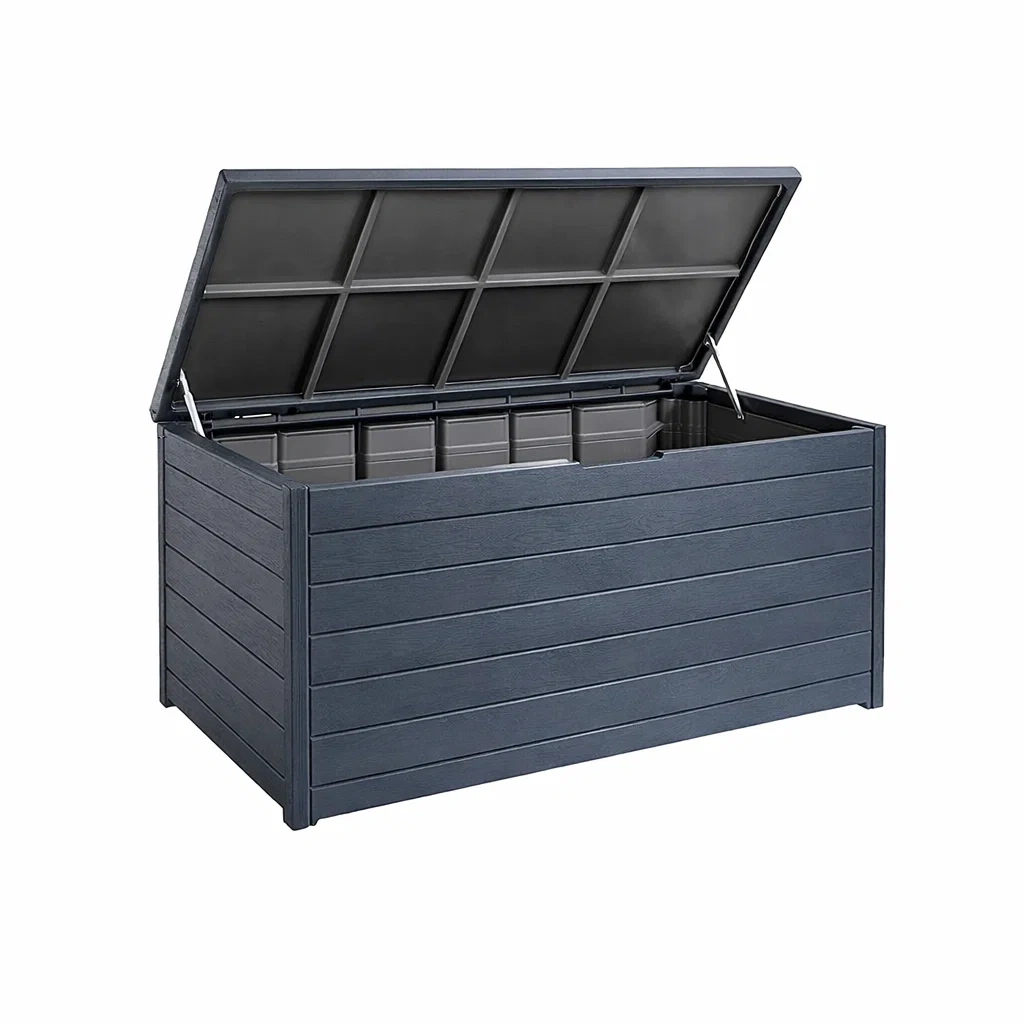 Contenitore da Giardino in Resina Grigio-ELITEFURNZ