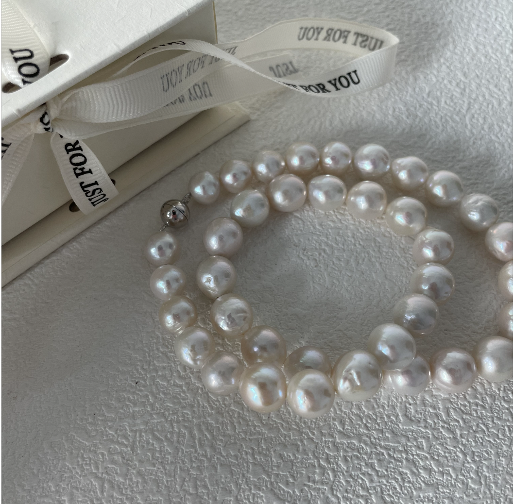 Edison Silver Ball Necklace