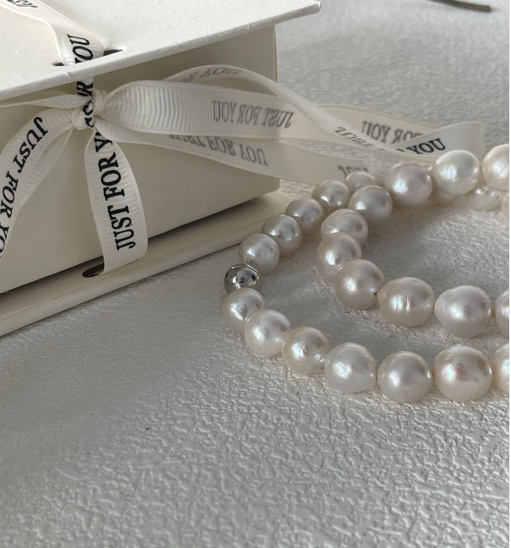 Edison Silver Ball Necklace