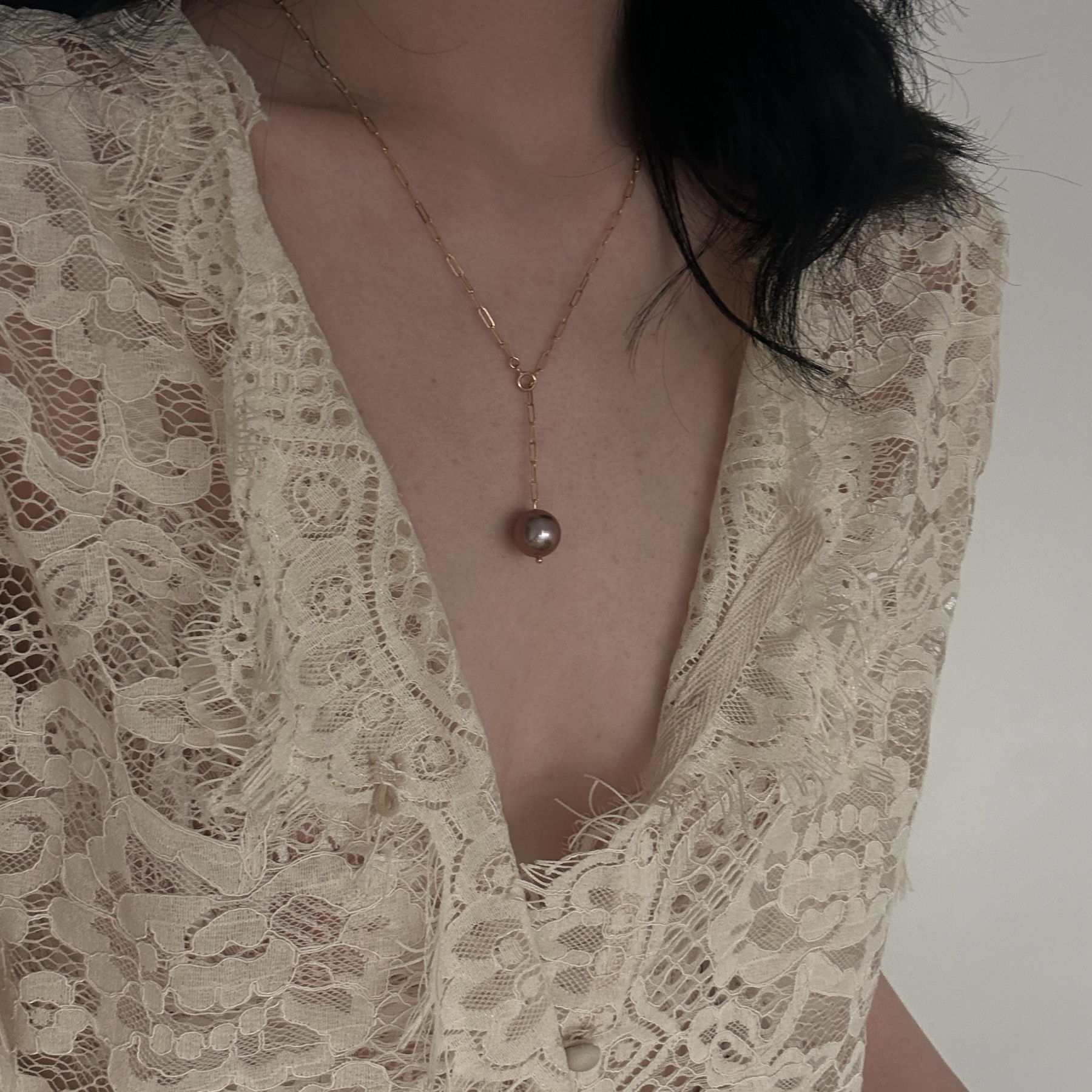 Edison Purple Grape Necklace