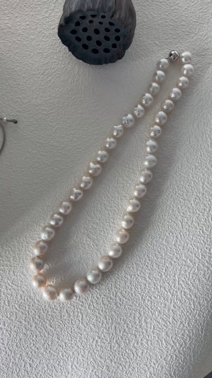 Edison Silver Ball Necklace