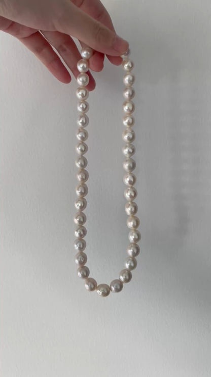 Edison Silver Ball Necklace