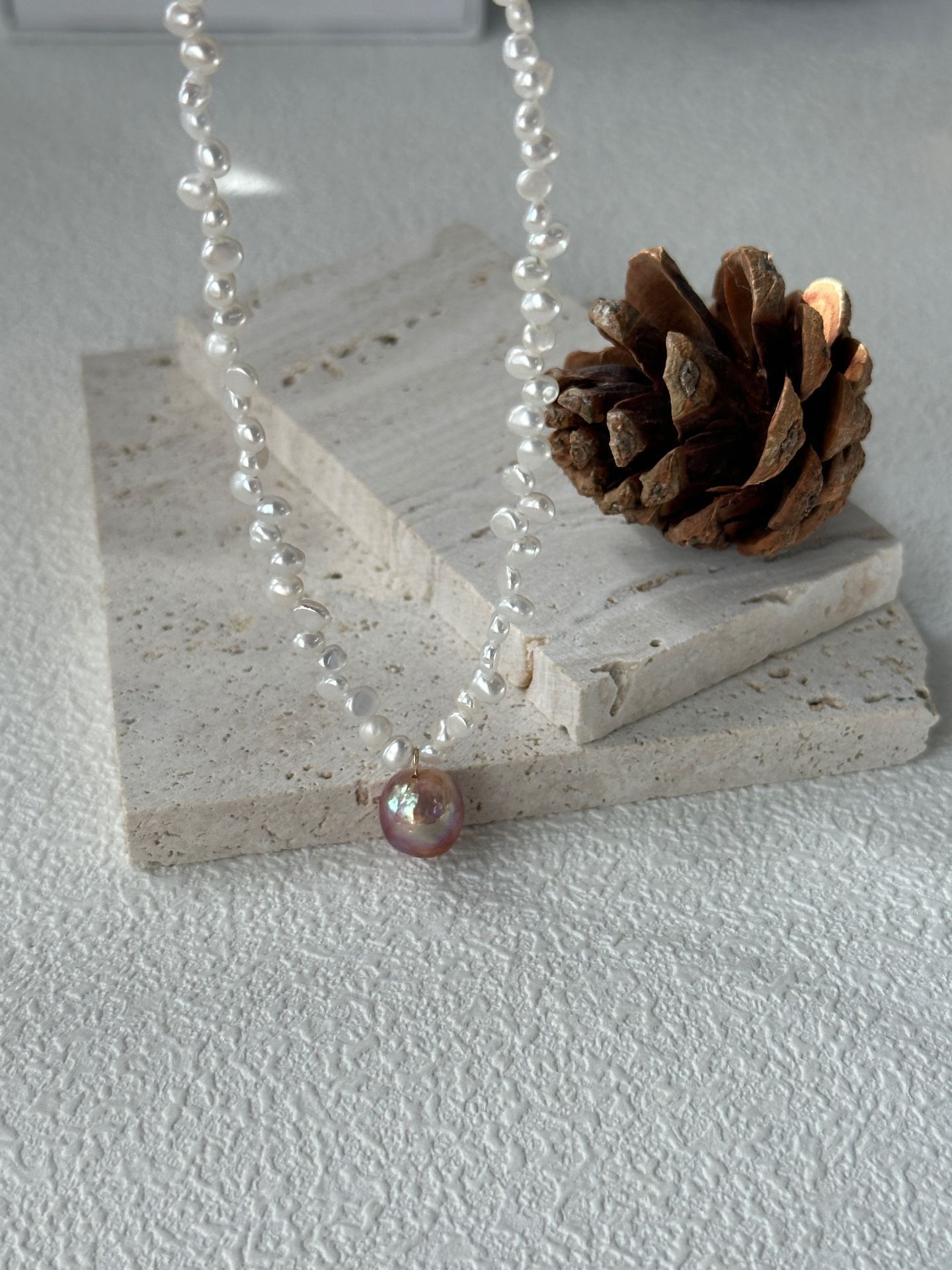 Lace Baroque necklace