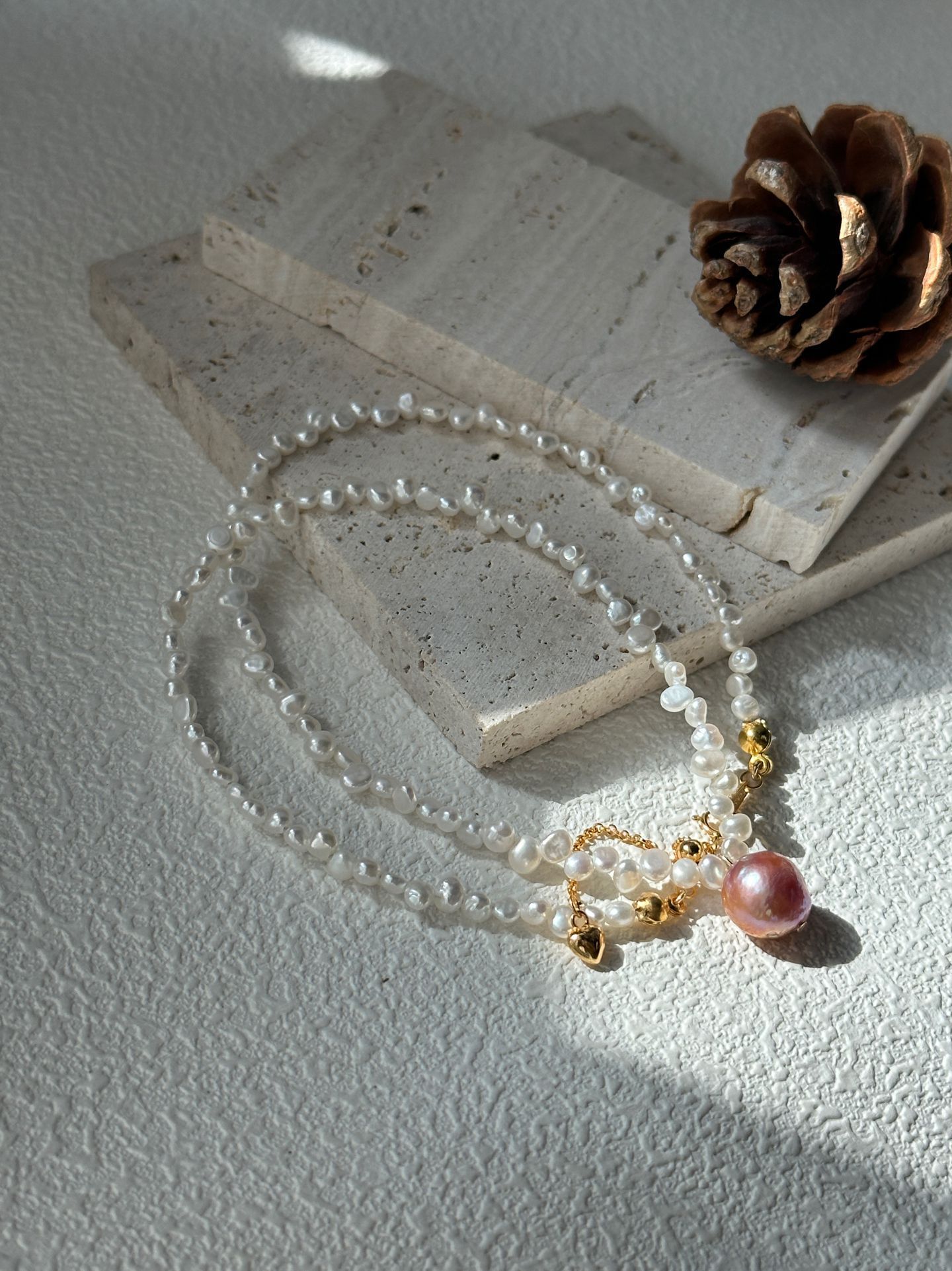 Lace Baroque necklace