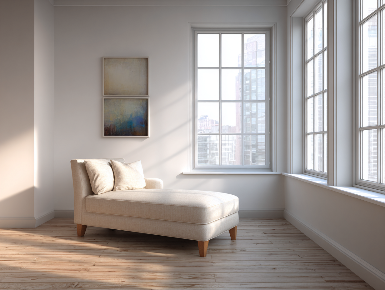 Chaise longue-tela-madera-174x75x78 cm-beige-estilo contemporáneo para salón-Habitatsta