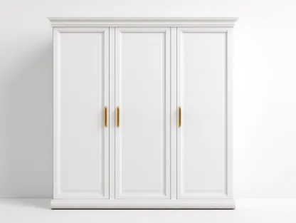 Wardrobe 180×60×205 cm - White - for bedroom