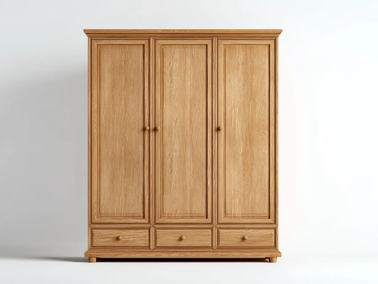 Wardrobe 170×58×200 cm - Oak - for bedroom