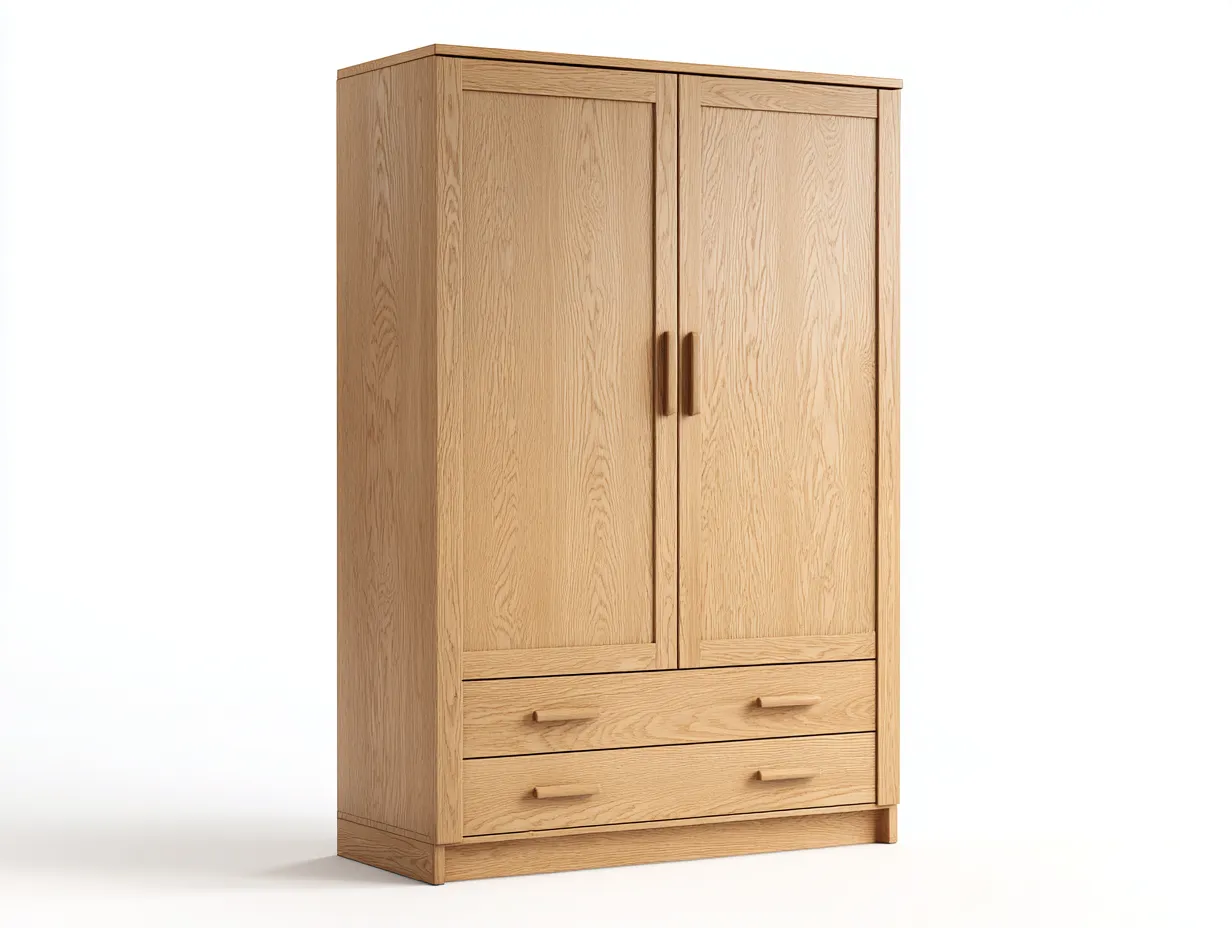 Wardrobe 150×55×190 cm - Oak - for bedroom