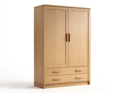 Wardrobe 150×55×190 cm - Oak - for bedroom