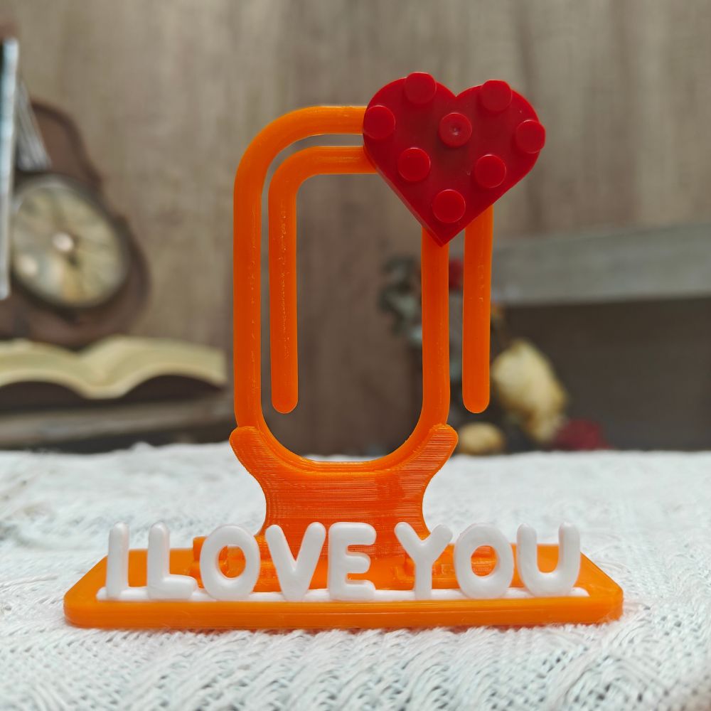 Custom Couple Figure Box with Photo Holder Valentine's Day Gift