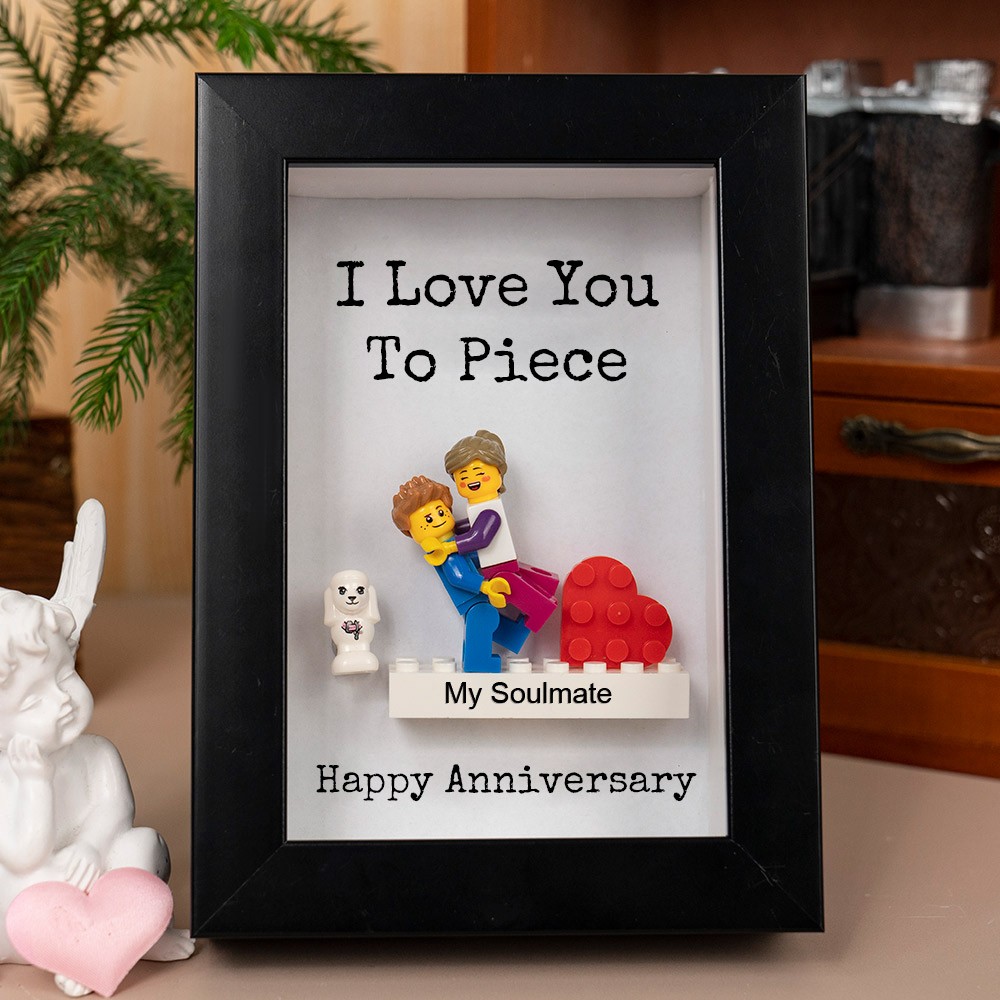 Custom Couple Figure Frame Valentine's Day Gift For Couple