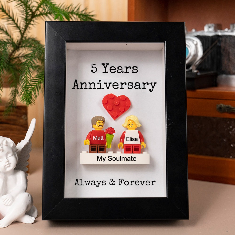 Custom Couple Figure Frame Valentine's Day Gift For Couple