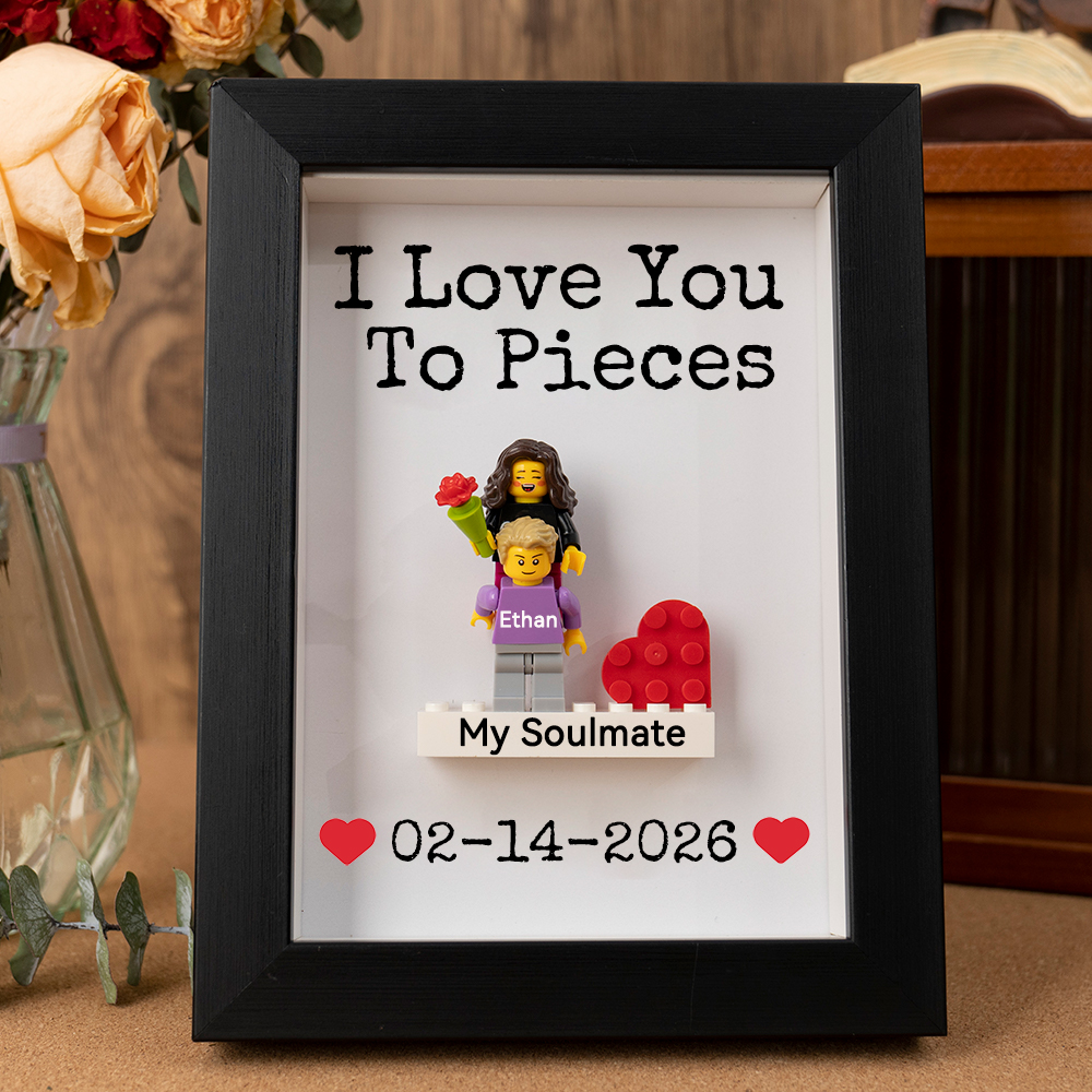 Custom Couple Figure Frame Valentine's Day Gift For Couple