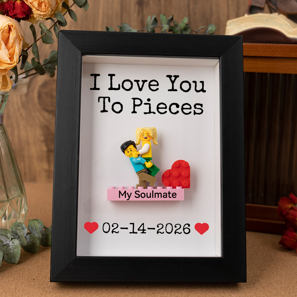 Custom Couple Figure Frame Valentine's Day Gift For Couple