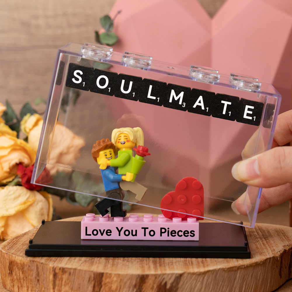 Custom Couple Figure Box Valentine's Day Gift
