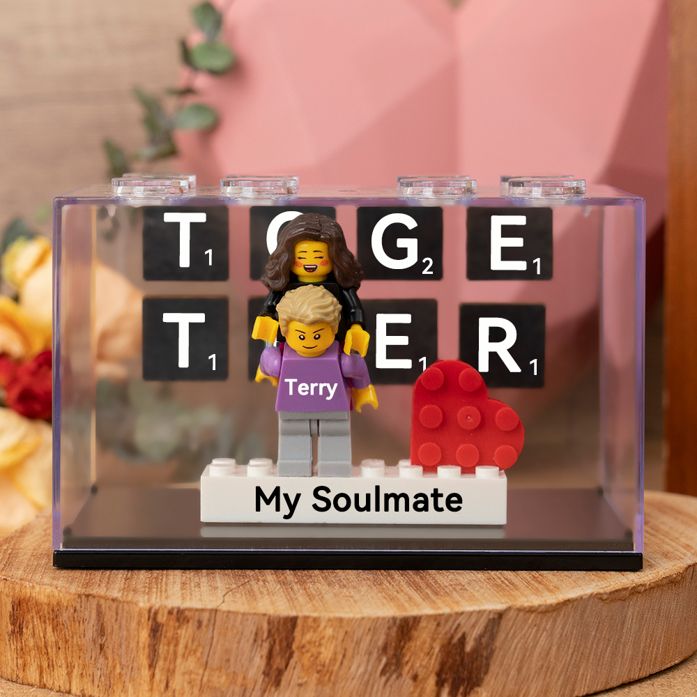 Custom Couple Figure Box Valentine's Day Gift
