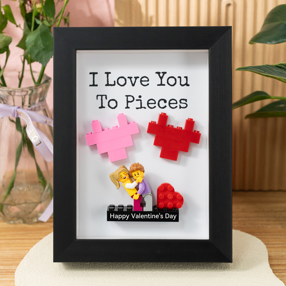 Custom Couple Figure Frame Valentine's Day Gift For Couple