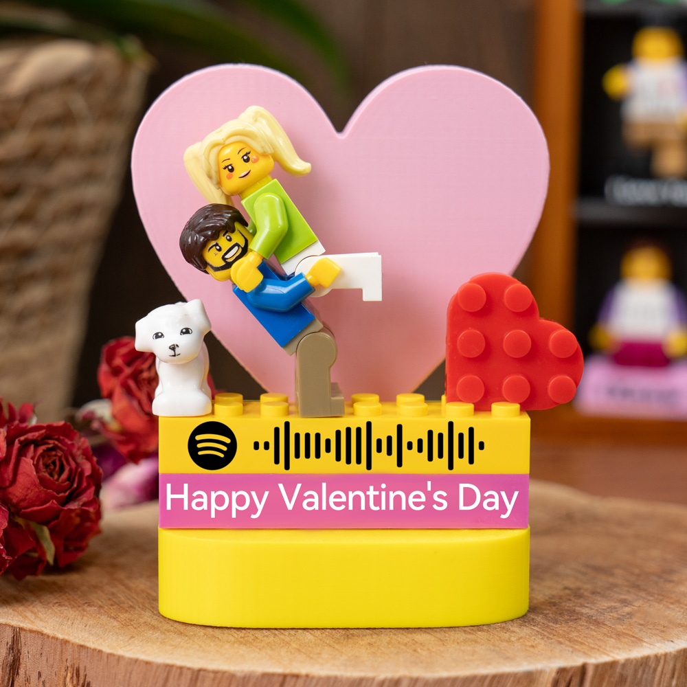 [Copy]Custom Couple Figure with Date Count Display Stand Vatandlentine's Day Gift