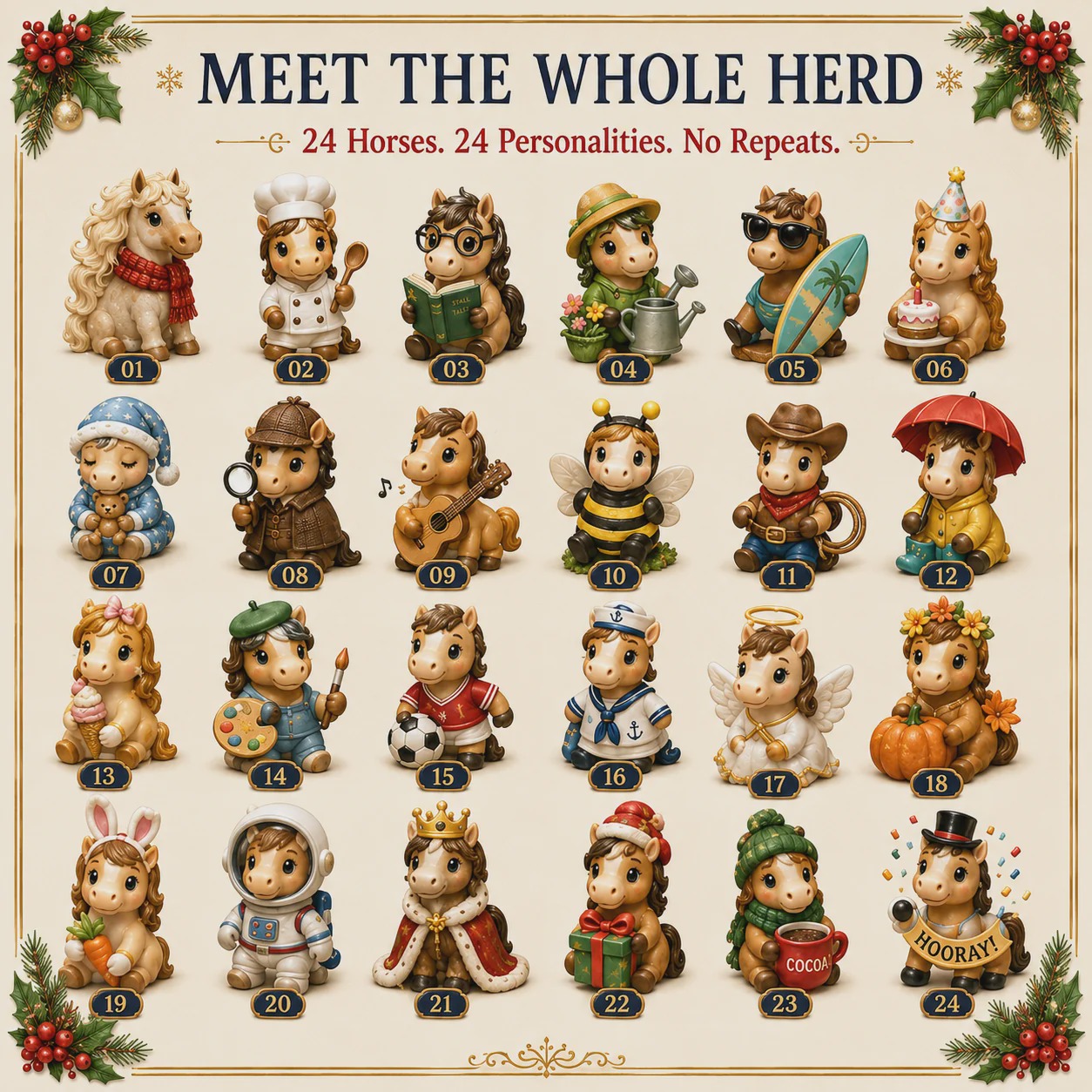🐴 2026 Horse Advent Calendar – 24 Days of Horse Magic