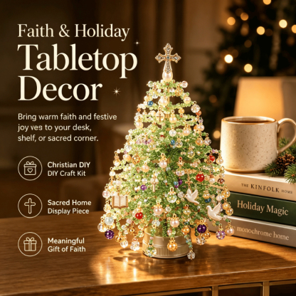 🎄✨ DIY Beaded Christmas Tree Kit