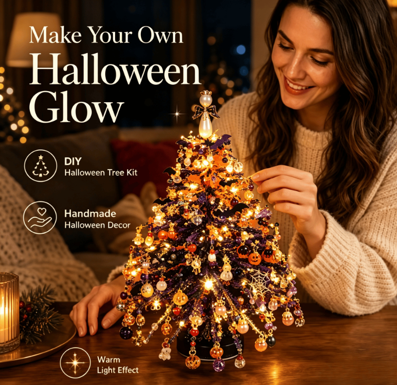 🎄✨ DIY Beaded Christmas Tree Kit