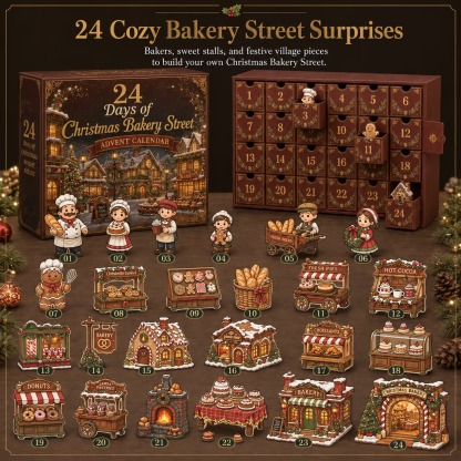 🎄24 Days Of Christmas Village Friends Advent Calendar✨