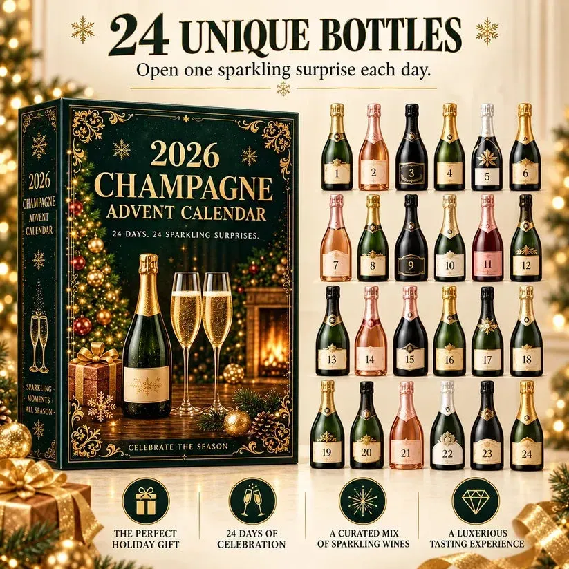 🥂 24 Champagne Advent Calendar 2026 🎄