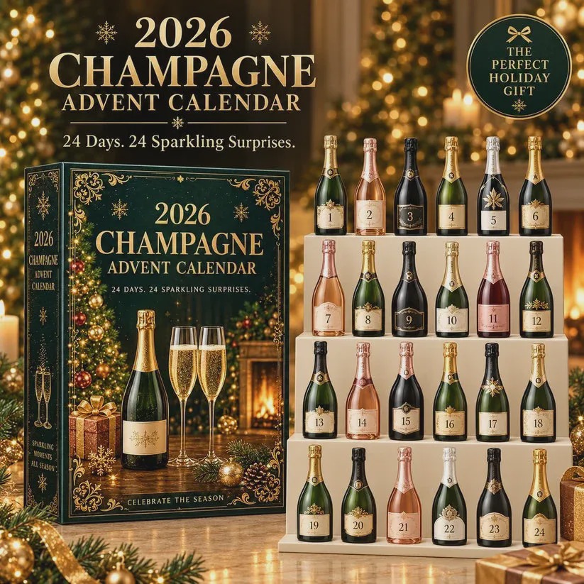 🥂 24 Champagne Advent Calendar 2026 🎄