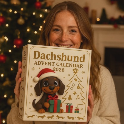 🎄🐾 Dachshund Advent Calendar 2026 🐶✨