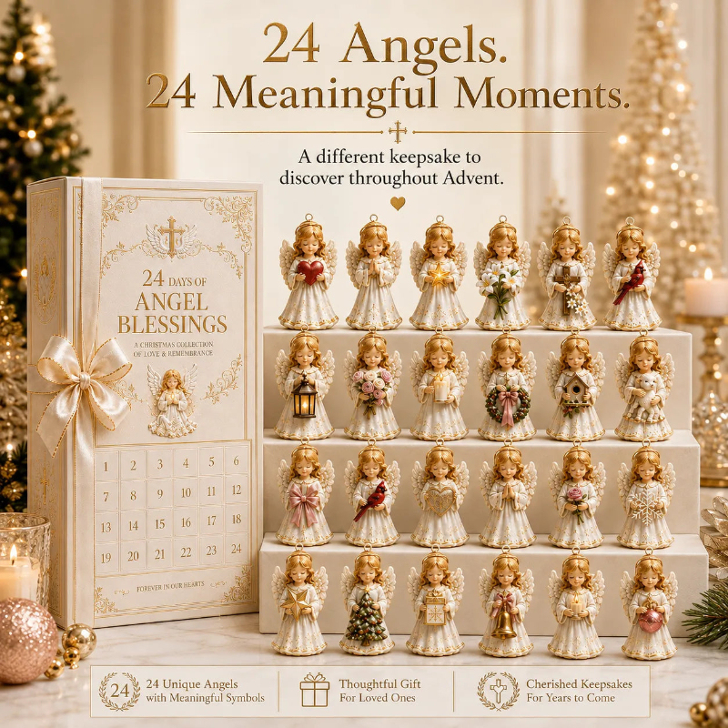 🔥24-Day Christmas Countdown Advent Calendar – Angel's Blessing