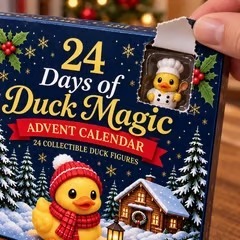 🎁 24 Days of Duck Magic Advent Calendar 🦆✨