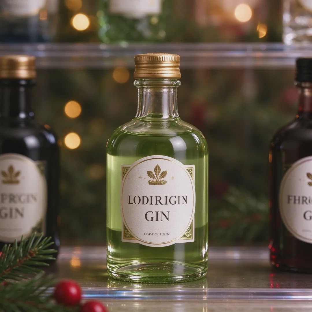 🍸 2026 Days of Gin Blind Box – 24-Day Festive Countdown, Gin Collectible Miniatures 🎄 Christmas