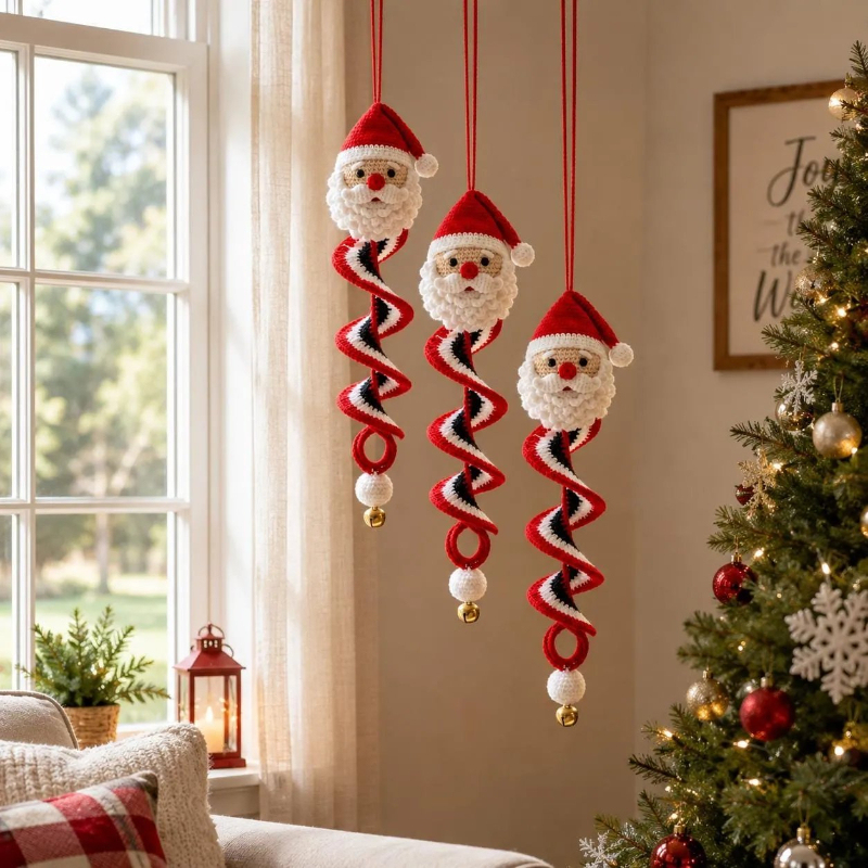 ⛄ Crochet Snowman Ornament DIY Kit | Beginner Set with Yarn, Hook, Beads & Step‑by‑Step Guide 🧶🎄