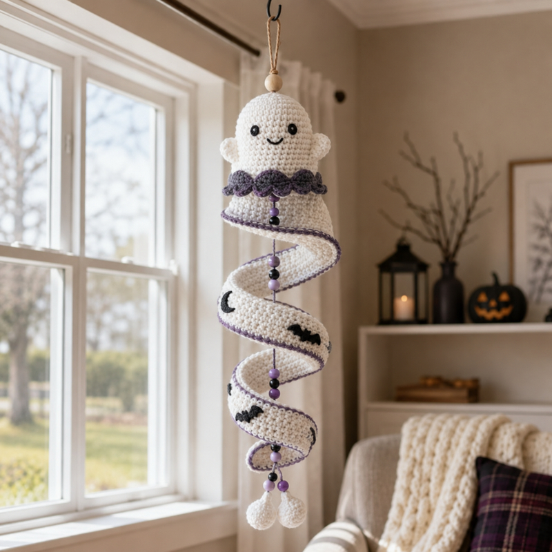 ⛄ Crochet Snowman Ornament DIY Kit | Beginner Set with Yarn, Hook, Beads & Step‑by‑Step Guide 🧶🎄