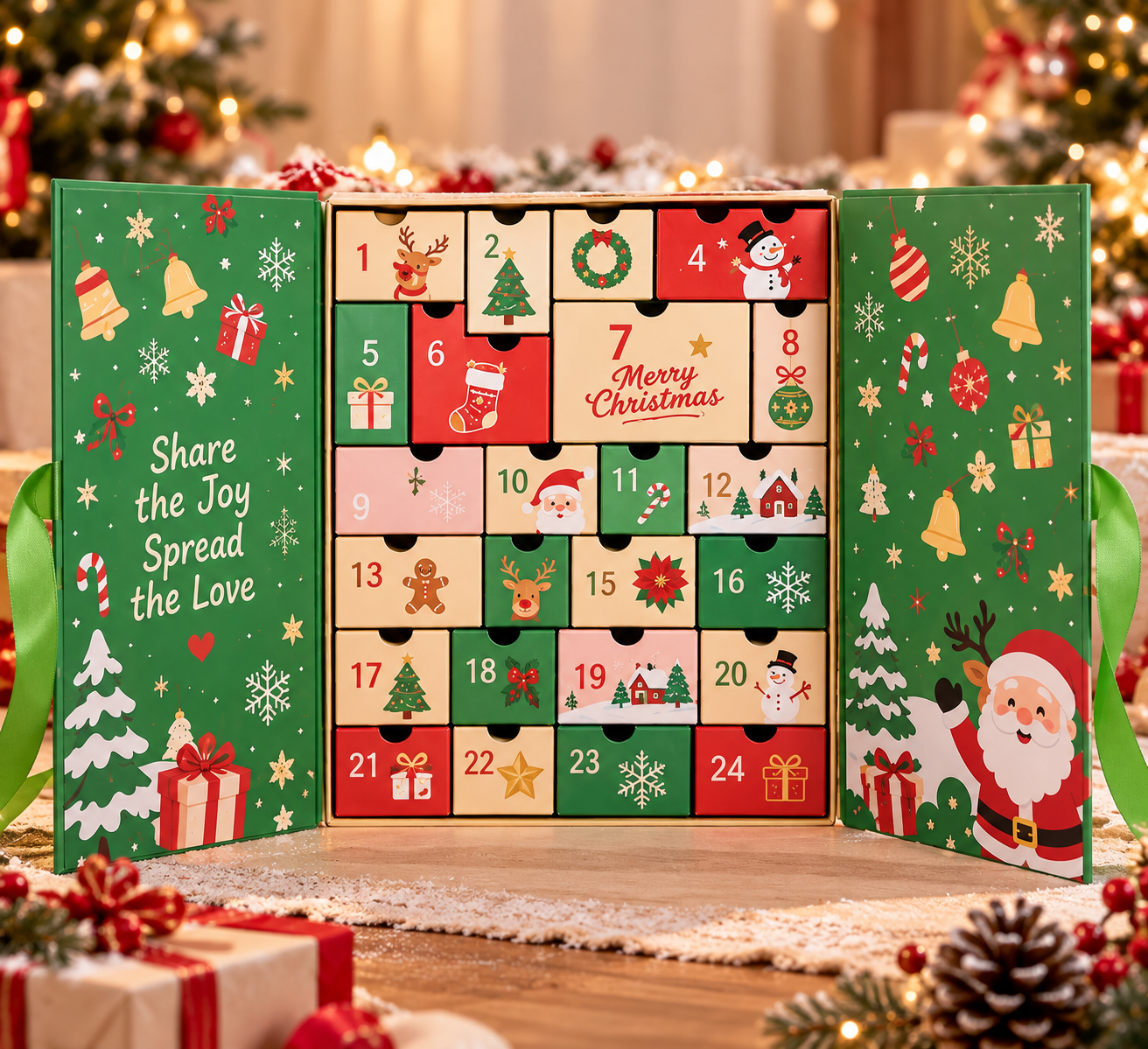 50% OFF | 🕯️ 24-Day Fragrance Advent Calendar – Christmas or Daily Scent Surprises for Her ✨