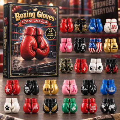 🥊 2026 Boxing Gloves Advent Calendar | 24-Day Christmas Countdown 🎁