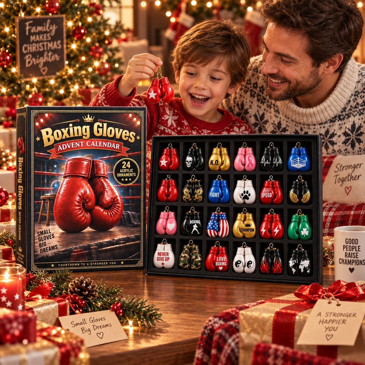 🥊 2026 Boxing Gloves Advent Calendar | 24-Day Christmas Countdown 🎁