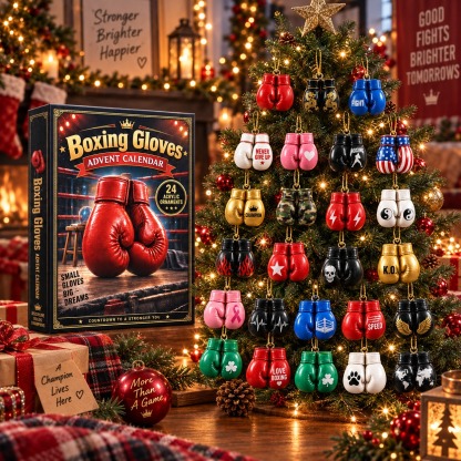 🥊 2026 Boxing Gloves Advent Calendar | 24-Day Christmas Countdown 🎁