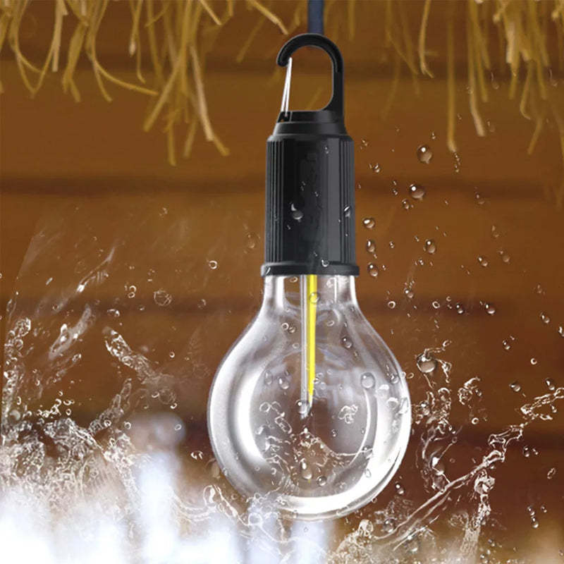 💡 New Outdoor Camping Hanging Type-C Charging Retro Bulb Light