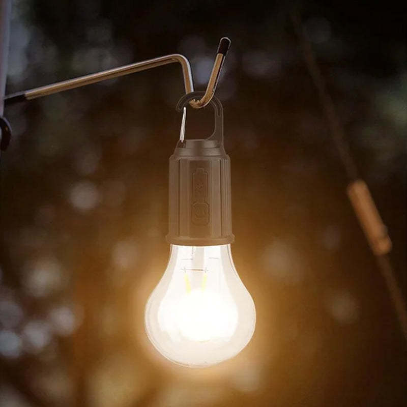 💡 New Outdoor Camping Hanging Type-C Charging Retro Bulb Light