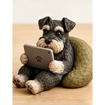 Reading Dog Book Decor