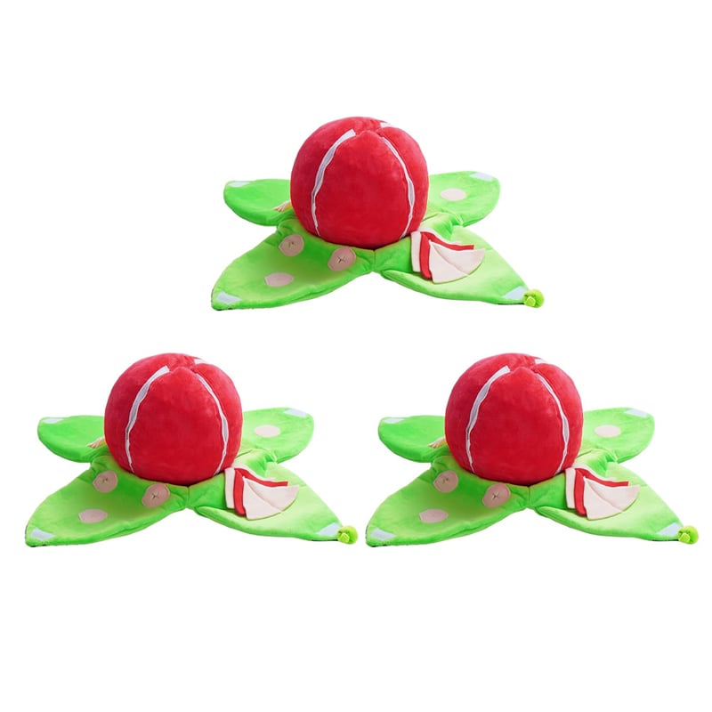 Orange Hide-and-Seek Plush Dog Toy