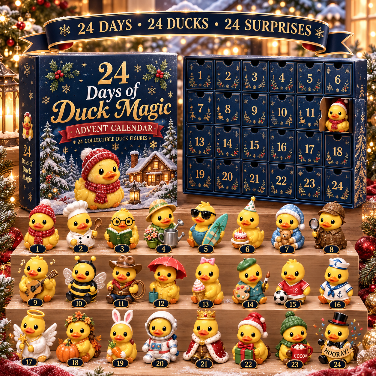 🎁 24 Days of Duck Magic Advent Calendar 🦆✨