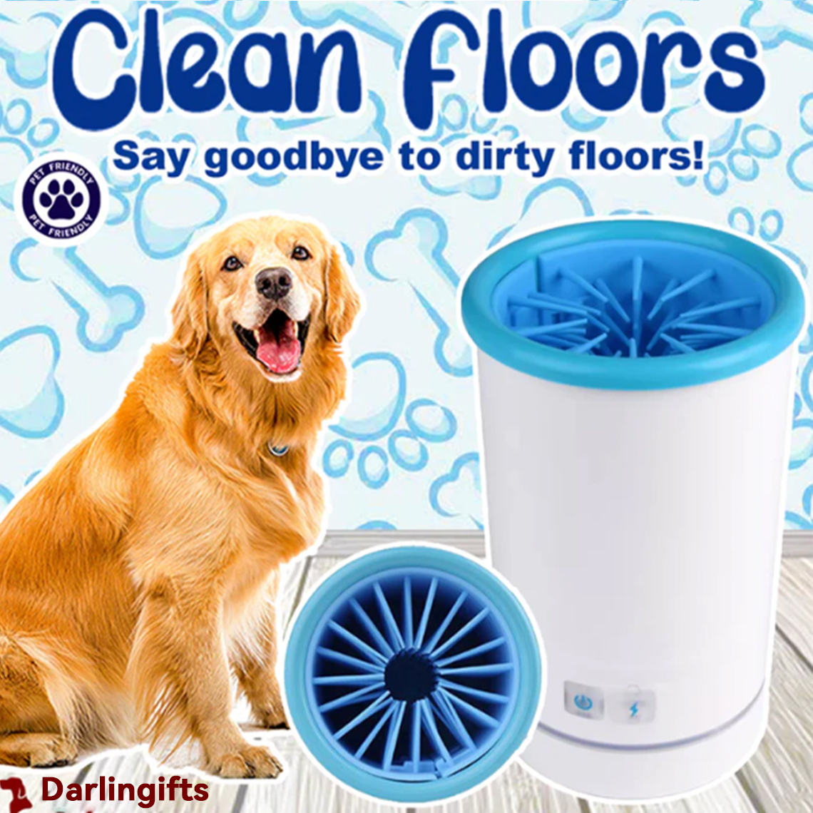 Magic Pet Supplies Dog Foot Washer，Paw Cleaner