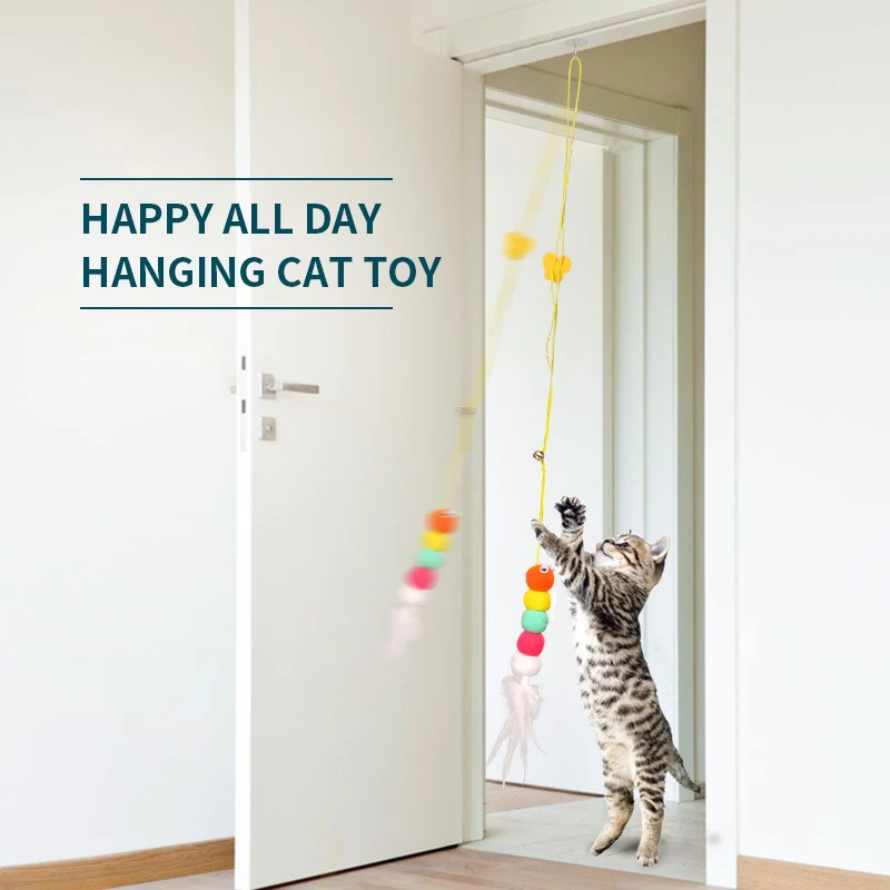 Hanging Bouncing Cats Toy